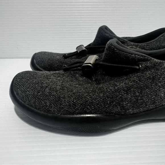Prada Gray Wool Loafers Casual Shoes Size 36 - Picture 5 of 16